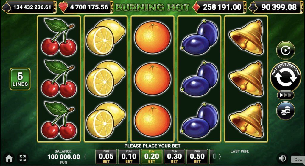 Какво представлява Burning Hot слот - Бърнинг Хот Слот Игра Безплатно